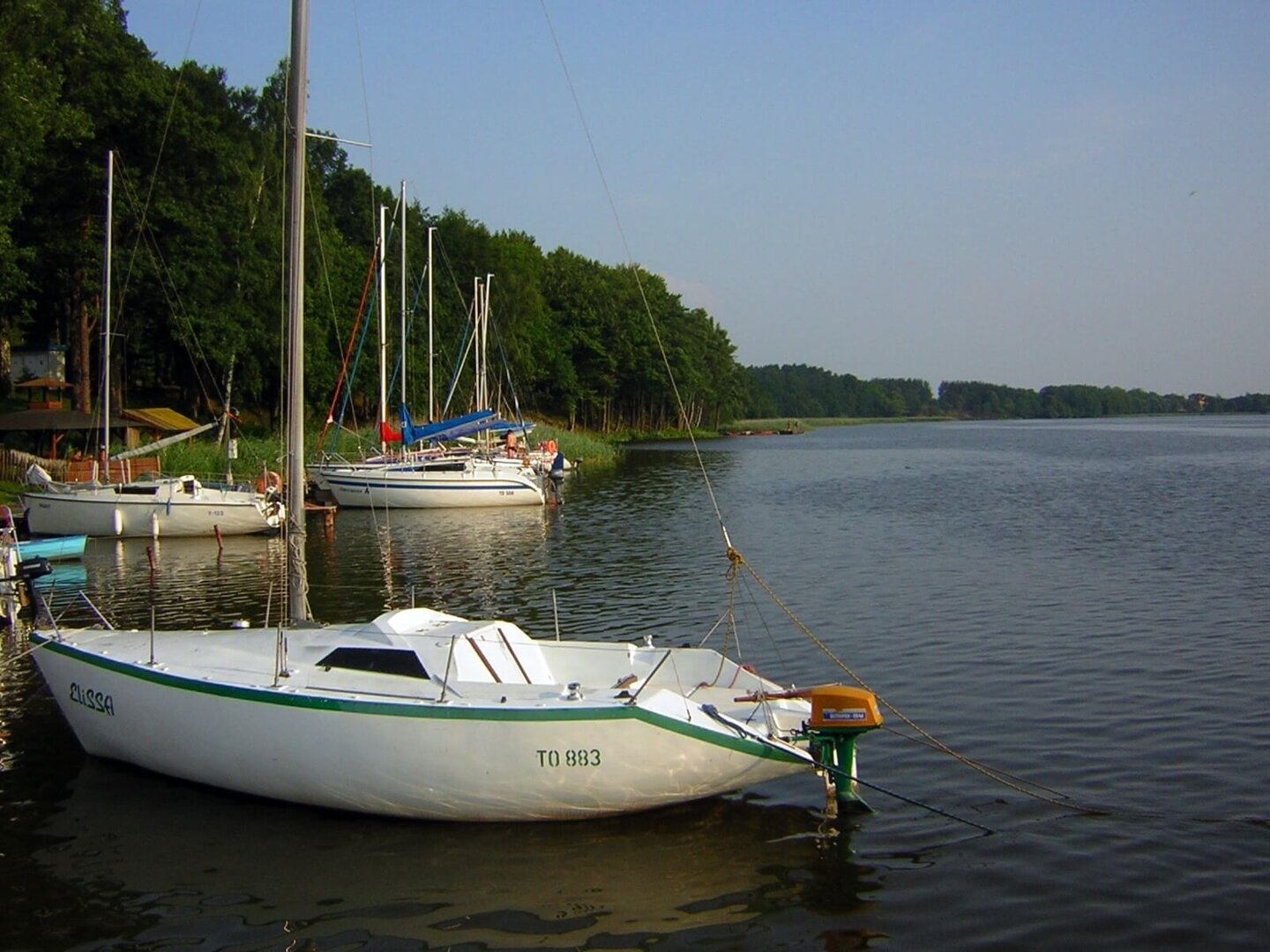 Jezioro Jeziorak na deskę SUP